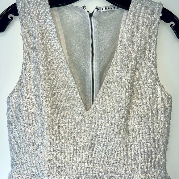 Alice + Olivia Pacey Tweed Dress - Picture 2 of 13